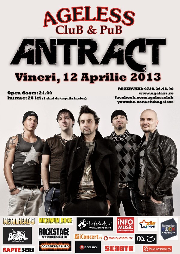 Concert Antract in Bucuresti